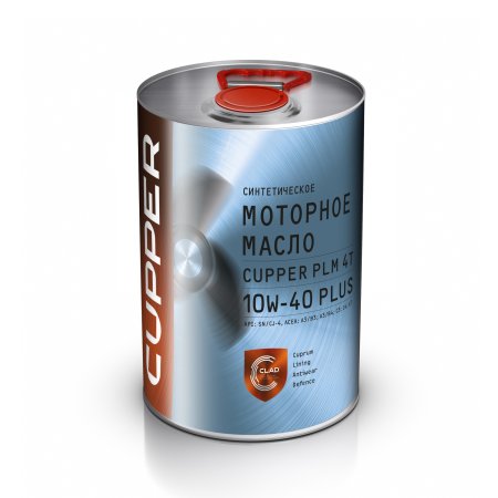 Масло моторное CUPPER PLM 4T 10W-40 PLUS (4 л)